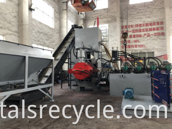 Y83W-250 Horizontal Automatic Steel Turnings Briquette Machine (CE)